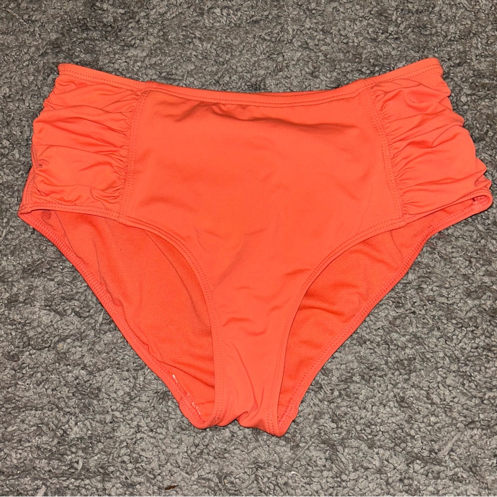 High waisted bathing suit bottoms